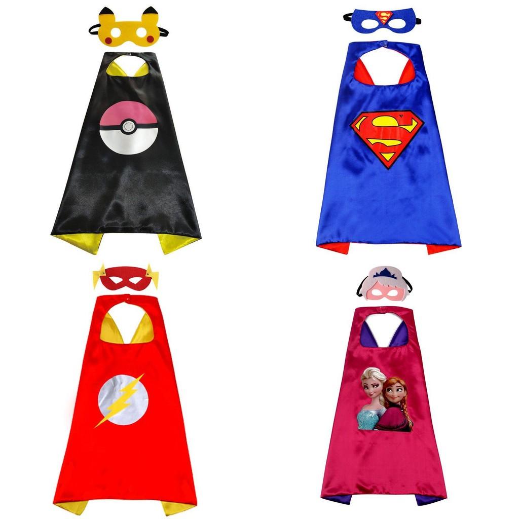 Kids Superhero Capes Set Vibrant Colors And High-quality Fabrics For Dress-up Fun