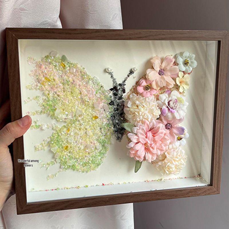 DIY Creative Diamond Butterfly Photo Frame Kit - Perfect Birthday Gift for Friends