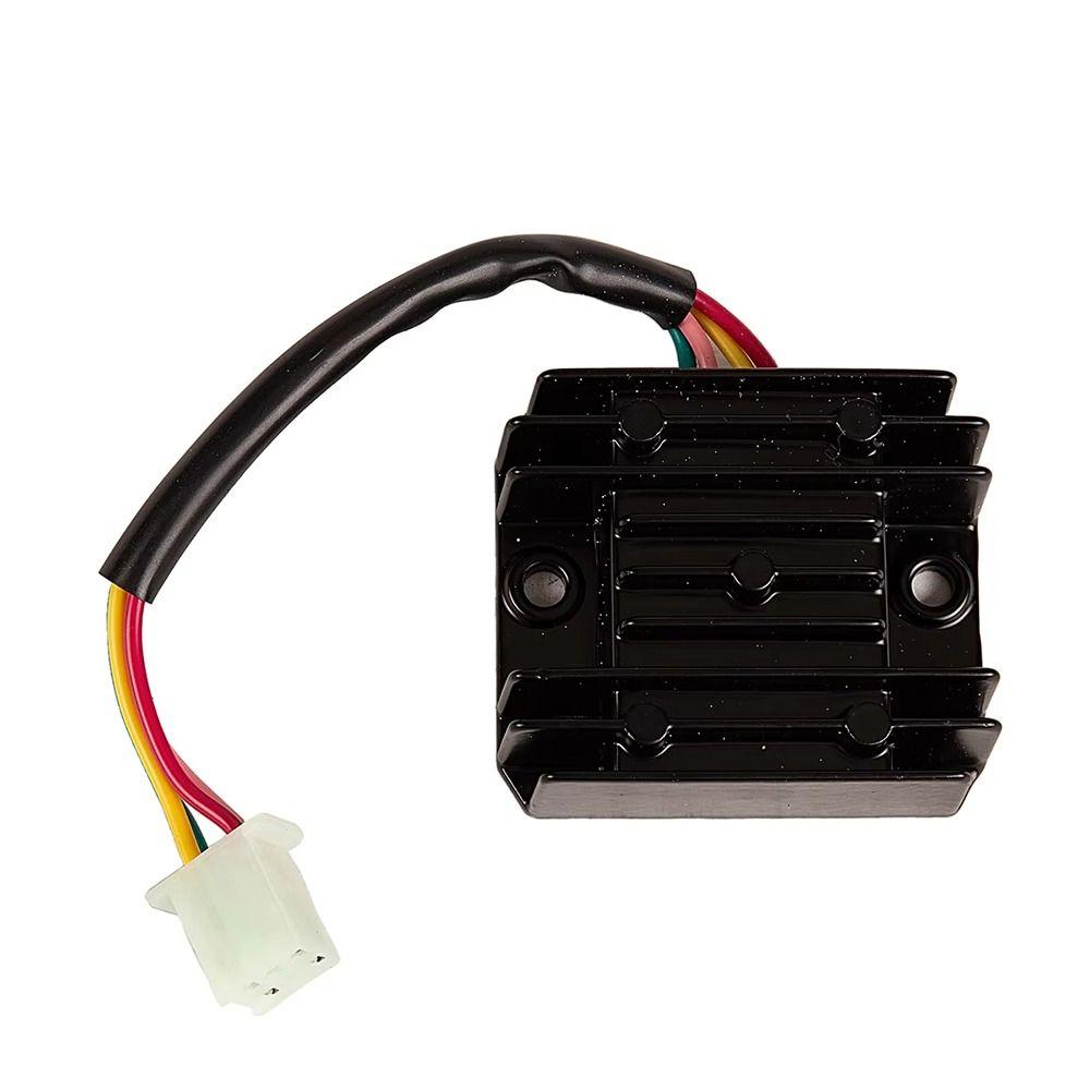 1Pcs 4 Wires Regulator Rectifier 4 Pins 12V Full Wave Regulator Aluminium Motorcycle Scooter Accessory