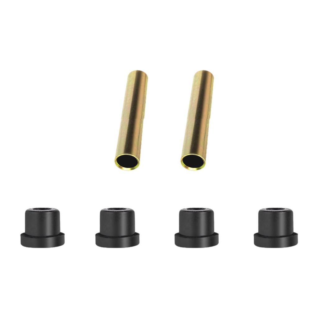 Golf Cart Front Rear Leaf Spring Bushing Premium Rubber Iron Sleeve Kit for Club Car Accessories