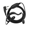 K-Head Walkie-Talkie Headset with D-Type Ear Hook and Single-Sided Earbud