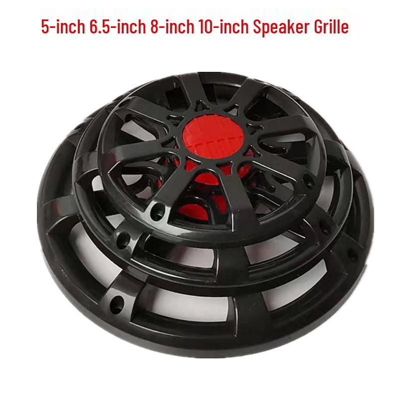Round Plastic Speaker Grille Cover - 5 , 6 , 8 , 10  Sizes 5-inch Plastic Dense Net