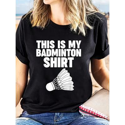 European Sizes Casual Short-Sleeve Crew Neck T-Shirt with Graphic Print, Perfect for Summer And Spring, Designed for Women