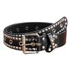 Rivet Belt Belt Women'S Jeans Pin Buckle Belt Universal Blue Decorative Batch