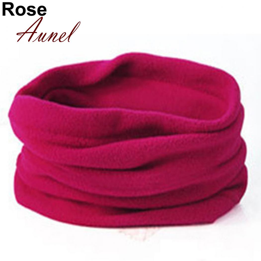 

Модна флісова термошийна тепліша гетра для зимових видів спорту, обличчя, снуд, шапка, шарф Яскраво-рожевий