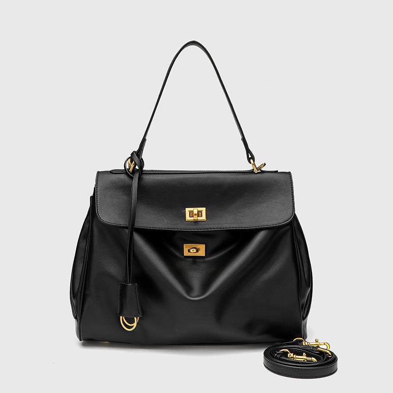 Новая женская сумка Осень Зима Модная сумка под мышку для дам Искусственная замша Универсальная сумка через плечо Повседневная сумка-тоут для работы About 33x10x24cm