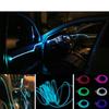 RGB Car Interior Ambient Light Wireless APP Bluetooth Control Optical Fiber Strip Atmosphere Lamp Standalone Connection
