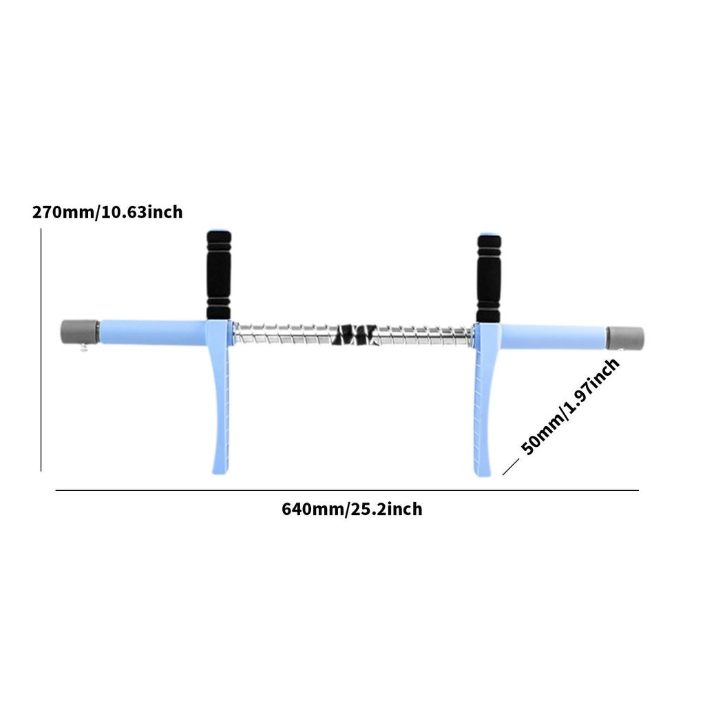 Thigh Training Bar Butt Shoulder Lightweight AntiSlip Arm Versatile Thigh Trimmer for Bodybuilding Women Men Home Strengthening