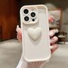 Suitable for IPhone16, Full Cover with Three-dimensional Heart 14, Pro Max, Apple 15, Protective Case 13, Anti-drop