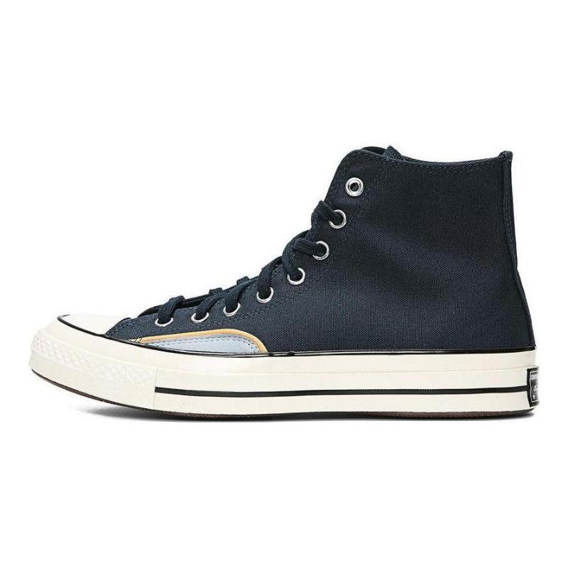 Converse Chuck Taylor 70s Seasonal Unisex High Canvas Shoes Casual Versatile Blue A08573C 41.5