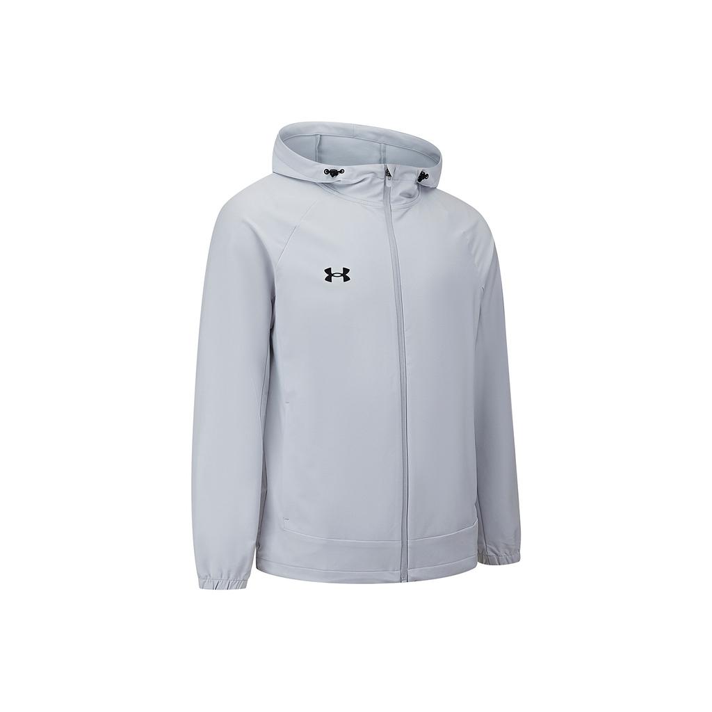 Under Armour Windproof Water-Resistant Loose Outdoor Running Cycling Hoodie Jacket Unisex Jacket 25600401-014