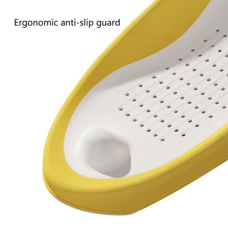 Multi Use Portable Baby Bath Tub Shower Bed with Drainage Hole, Toddler Shower Support for Infant Bath Time Comfort