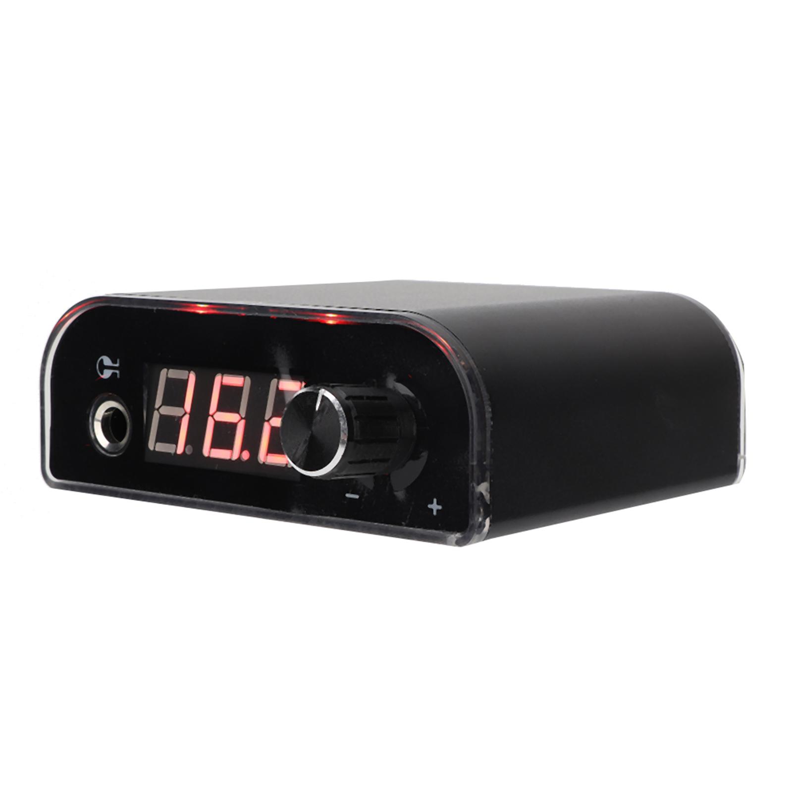 

Цифровой мини ЖК-дисплей Блок питания для тату Регулируемое напряжение Аксессуар для тату-машинки US Plug