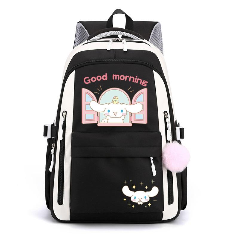 Mignon Xiaoqing Dessin Animé Chiot Périphérique Impression Sac d'École pour Enfants, Sac à Dos de Loisirs pour Élèves du Primaire et du Secondaire