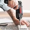 300rpm Cordless Electric Screwdriver Rechargeable Lithium Battery Mini Drill 4.2V Power Tools Set Household Maintenance Repair
