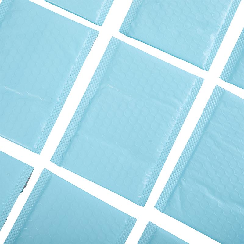 10Pcs 15X11Cm Light Blue Bubble Mailers Self-Seal Shipping Padded Envelops Bags