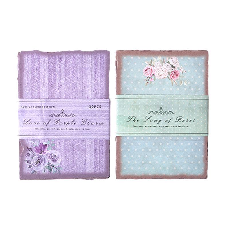 Retro Papier Planer Sticker: DIY Dekorative Landschaften & Künstlerische Haftnotizen