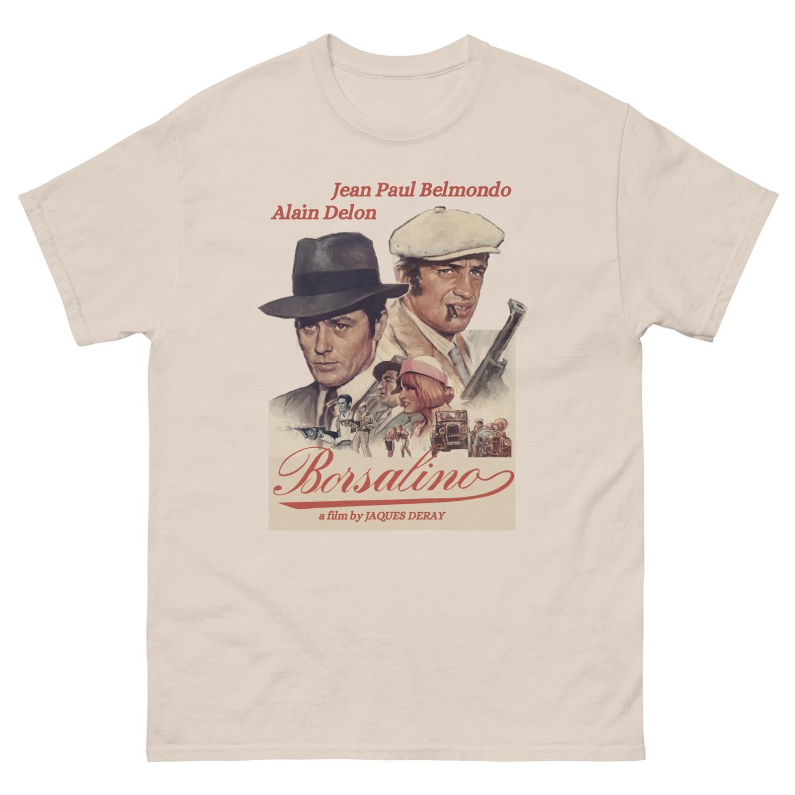 Borsalino T-Shirt | Vintage Movie Graphic | Classic Gangster Style Tee XXL