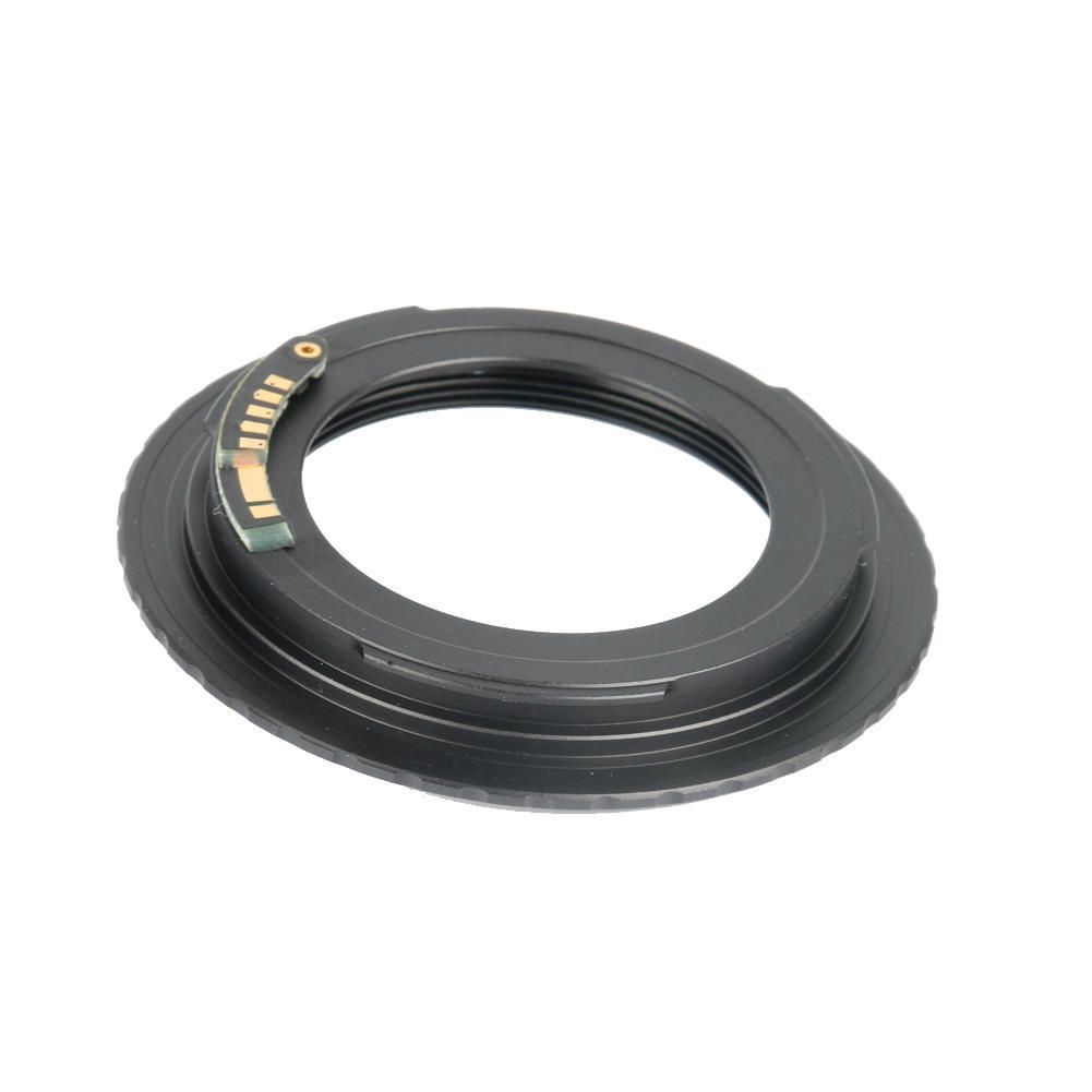 M42-EOS Adapter Ring AF Confirm Adapter AF Confirm Manual Focus Accuracy Metal for Canon 100D 1000D 1100D 1200D 400D 450D 500D