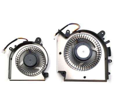 YOCAHU Cooling Fan Replacement for MSI Katana GF76 Pulse GL76 GF66 11UC Pulse GL66 11UEK DC5V Laptop Fan CPU+GPU MS-17L1 MS-1581 PABD08008SH-N459