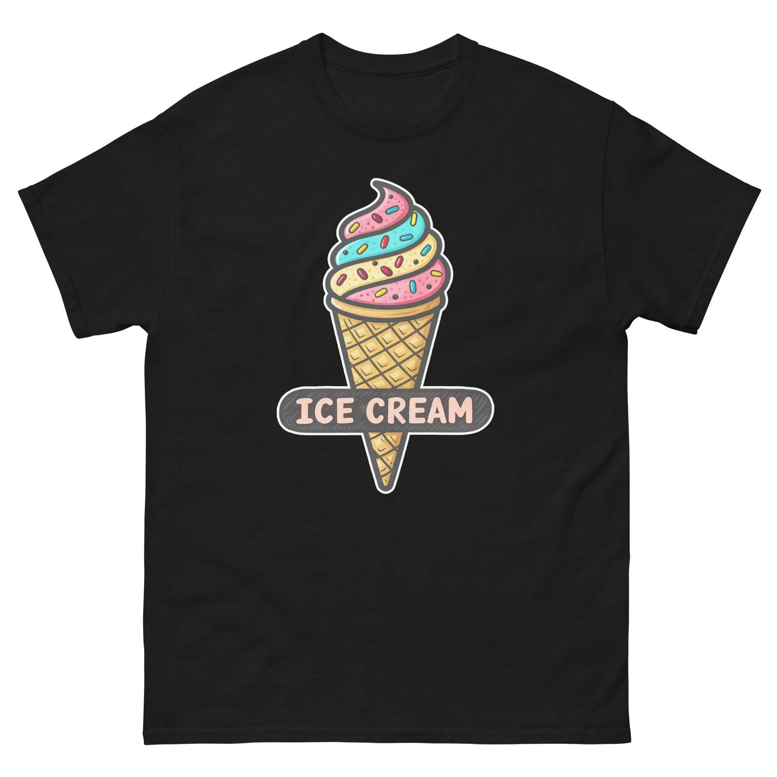 

Ice Cream Cone Carnival Fair Amusement Park T-Shirt 4XL