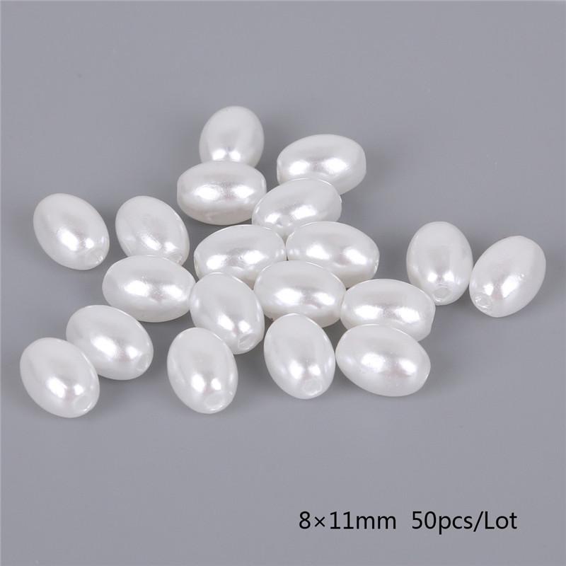

Белые бусины из слоновой кости 8*11mm white