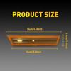 Amber Lens Bumper Front Side Marker Light For Housing Dodge Challenger 2008-2014