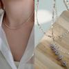 Women's Silver S999 Fine Silver Simple Chain Necklace