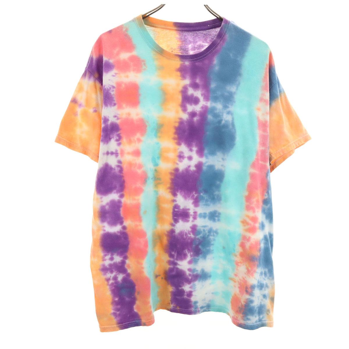 

Hanes Футболка с коротким рукавом тай-дай L Мужская Б/У