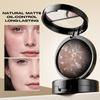 3'ü 1 Arada Pişmiş Pudra Fondöten, Uzun Süre Kalıcı Tam Kapatıcılık, Hafif, Yağ Kontrolü, 24 Saat Görünüm İçin Mat Bitiş, İnce Doku