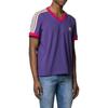 Adidas X Wales Bonner 70s V-Neck Tee Unity Purple Men Tops GV1315