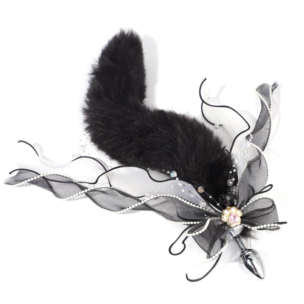 10 Colors Sexy Fox Tail Anal Plug For Women Men Butt Dilator Couples Tools Sex Toys Adult Games Erotic Products Bondage Set Shop