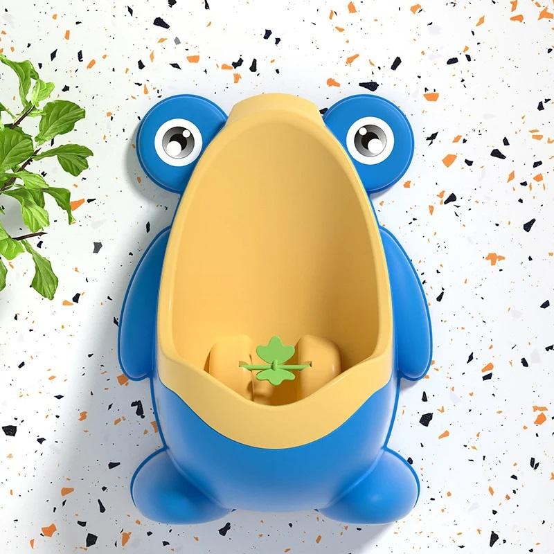 Baby Boy Potty Training Seat Frog Children's Pot Wall-Mounted Urinal for Boys Portable Toilets Connectable Water Pipe