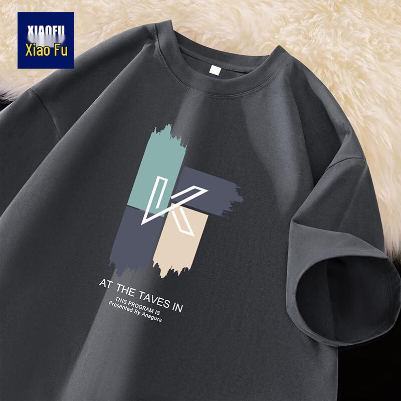 Men s Cotton Short-Sleeve Print T-Shirt M