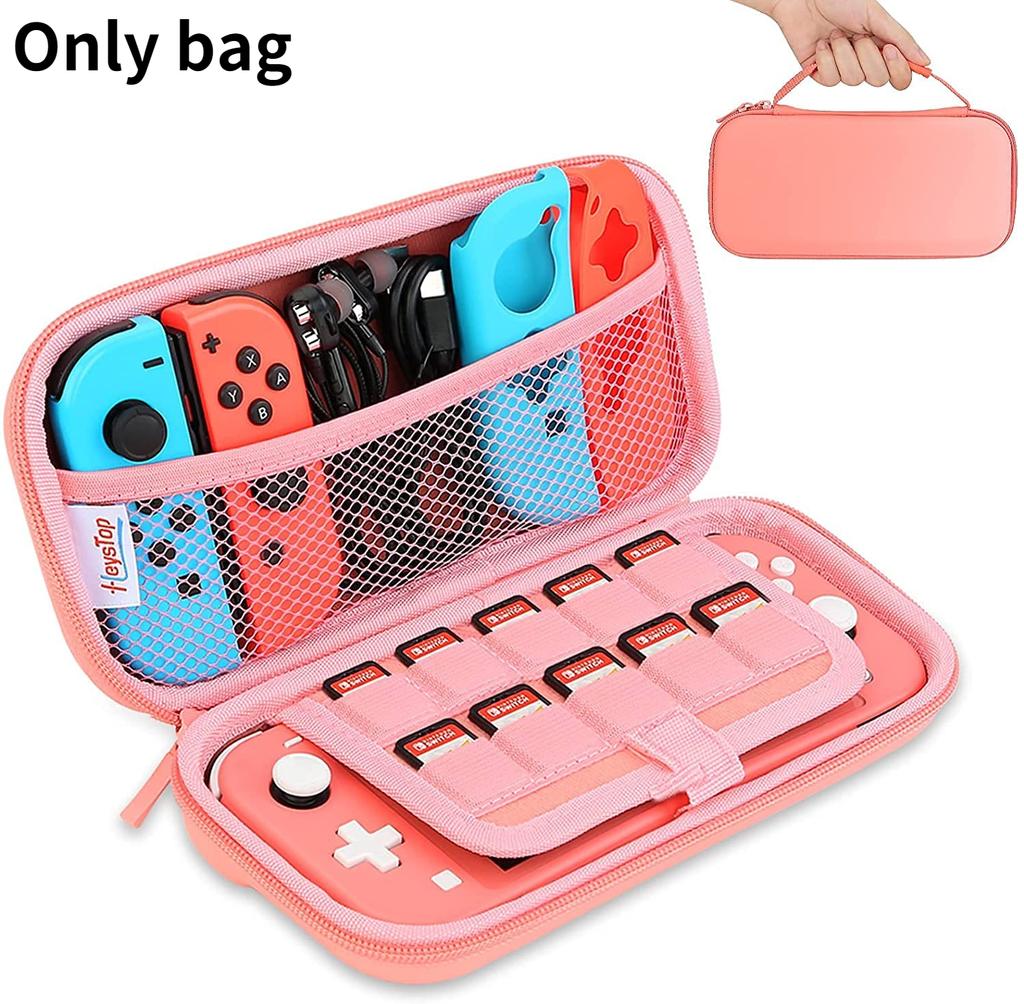 Carrying Case Compatible with Nintendo Switch Lite, Portable Nintendo Switch Lite Bag for Switch Lite with Storage
