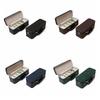PU Leather Bracelet Display Box Rings Necklace Bracelet Carrying Case  Travel Use