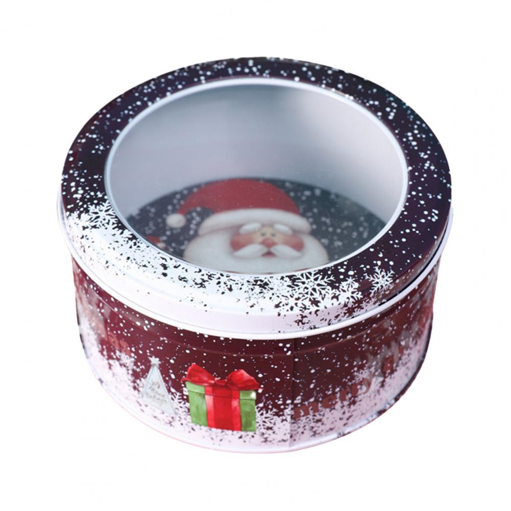 

Почтовый ящик Форма Рождественская подарочная коробка с крышкой Жесть Рождественская атмосфера Упаковочная коробка для конфет Жестяная банка для печенья Органайзер для конфет Рождественский декор