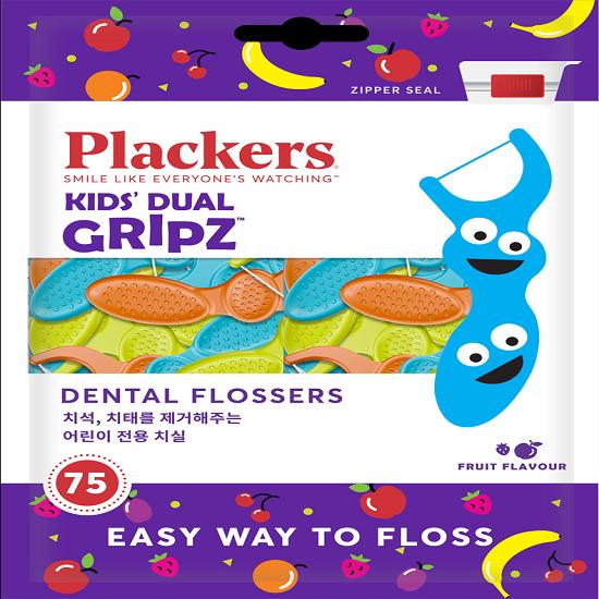 Plackers Kids Floss (30 Count / 75 Count)