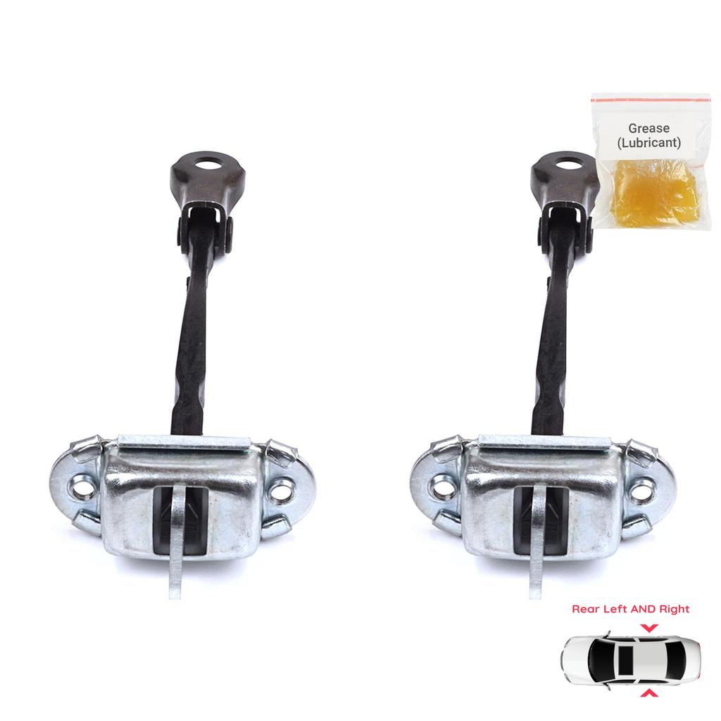 BDP1371-1 2 Pieces Rear Door Stop Check Assy Limiter Strap for Toyota Yaris Vitz MK3 P13 2015-2020 Vios P15 Verso S P12 Facelift 686300D230