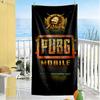 Pubg Mobile Beach Towel Super Soft Microfiber Quickdry Fabric Comfortable Lightweight Suitable for Swimming, Gym, Camping, Yoga Vacation