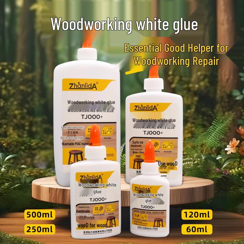 Hochfester Klebstoff Holzleim für Möbel & Schnitzerei - Kompatibel mit Weißer Esche, Tanne, Gummibaumholz, Kiefer, Pfirsichholz