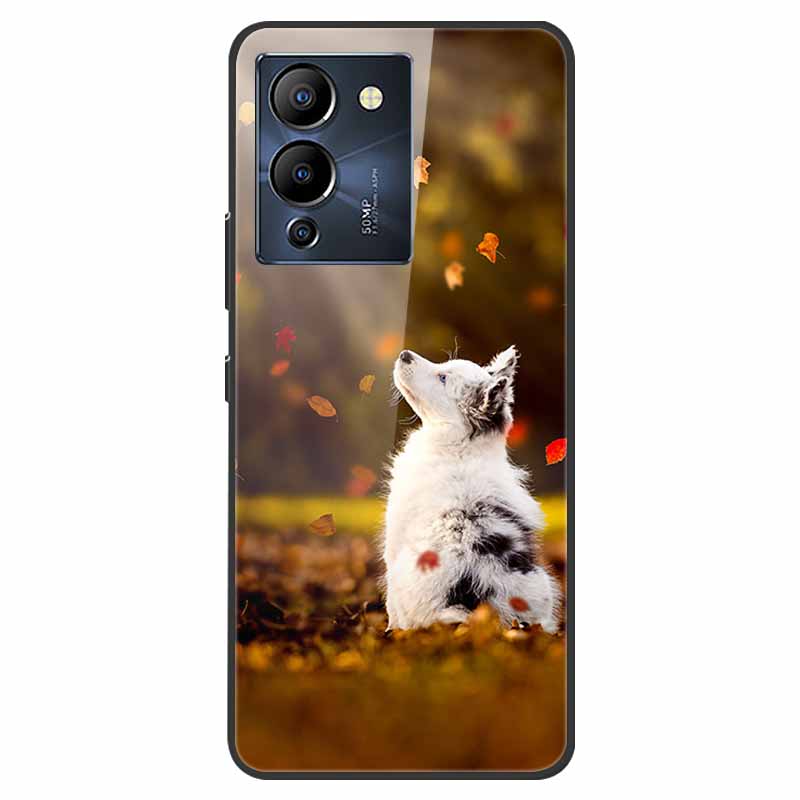 For Infinix Note 12 G96 Case X670 Marble Tempered Glass Hard Back Cover for Infinix Note12 Helio G96 Phone Cases 6.7'' Fundas