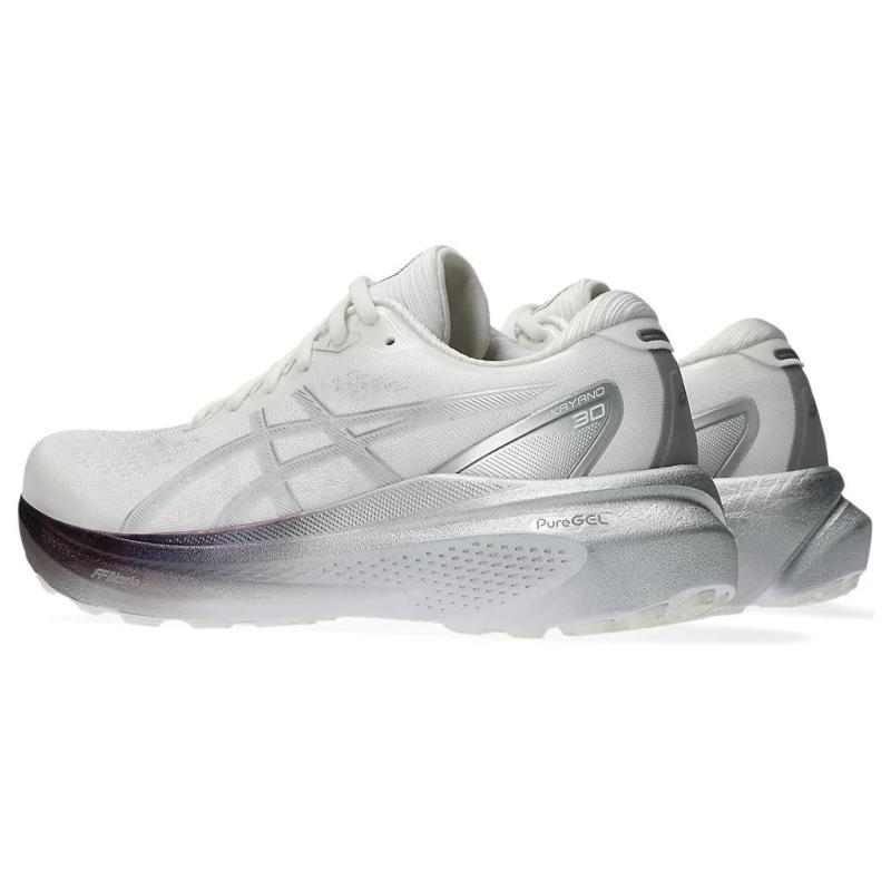 ASICS Gel Kayano 30 Platinum Real White Pure Silver Women's Sneakers 1012B718-100