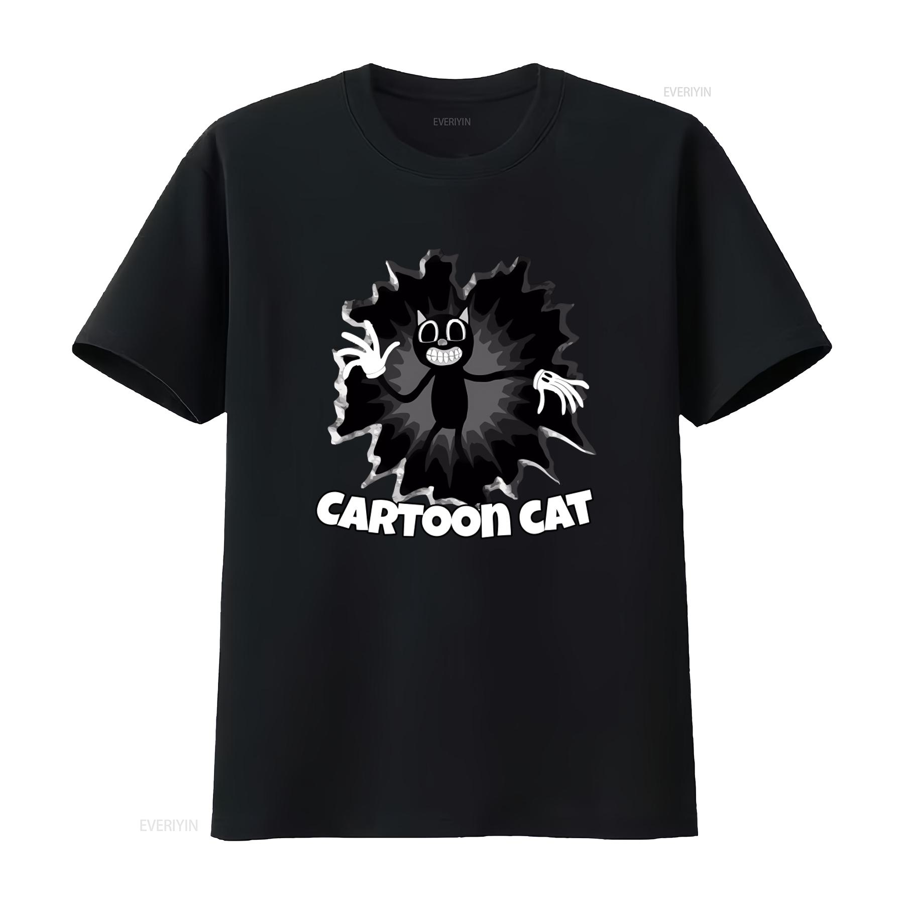 

Siren Head Cartoon Cat T shirt Escape From Design Perfect for Fans vintage Washed Slightly Soft Casual Stylish Stretched homme 4XL