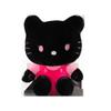 Black Skin Plush Toy With 3d Cotton Filling For Kids And Teens