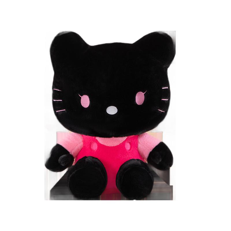 Black Skin Plush Toy With 3d Cotton Filling For Kids And Teens