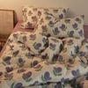 Fashion Duvet Cover Set Korean Ins Style 2024 New Flat Sheet Pillowcase No Filler Kids Adult Bedding Set Twin Queen Bed Linen