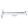 Wall Mount Square Hole Hook Durable Storage Rack 25/50/75/100/150/200mm Oblique Hanger Hole Board Hook Pegboard Hook