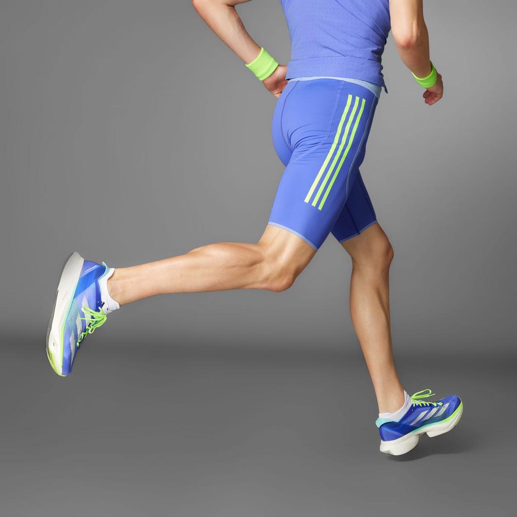 adidas Adizero Running Short Leggings Comfortable Outdoor Running Shorts Men Shorts Blue IT2165