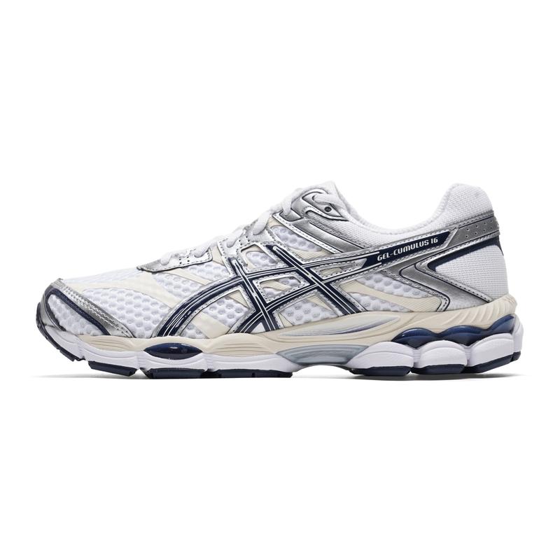 Asics Gel Cumulus 16 White Midnight Unisex Sneakers 1203A733-103